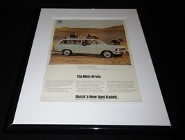 1968 Buick Opel Kadett Framed 11x14 ORIGINAL Vintage Advertisement - $44.54