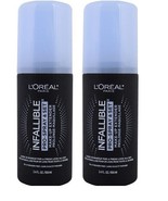 ( 2PK  )L&#39;Oreal Paris Infallible Pro-Spray and Set Makeup Oil-Free Setti... - $47.14 CAD