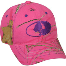 Mossy Oak Lifestyles Pink Camo Cap with Adjustable Closure - £11.21 GBP