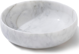 CM CHIC MONDAY 5.91&#39;&#39; Large Decorative Bowl, Natural Marble Decorative Bowls for - £27.01 GBP