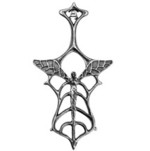 Alchemy Gothic La fee Verte Absinthe Sugar Spoon Art Nouveau Green Fairy ACWT4 - £38.32 GBP