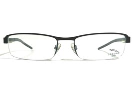 Jaguar Mod.33507-425 Eyeglasses Frames Grey Blue Rectangular Half Rim 54-18-140 - £65.56 GBP