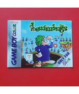 Game Boy Color Lemmings Instruction Manual No Game or Box - $9.47