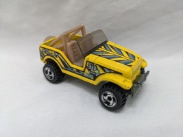 1990 Hot Wheels Yellow JT Motor Sport Mudcat Toy Car 2 1/2&quot; - £18.55 GBP