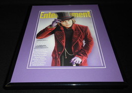Johnny Depp as Willy Wonka Framed ORIGINAL 2010 Entertainment Weekly Cover - £27.69 GBP