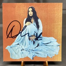 DEMI LOVATO Signed Autograph Dancing With The Devil CD Insert 4&quot; X 4&quot; - £22.11 GBP