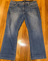 White House Black Market Saint Honore Crop Jeans Slim Fit Light Wash Wom... - £35.41 GBP