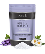 Foot Soak Bath Salts, Dead Sea Salt Spa for Tired Feet - Lavender Bliss - €31,91 EUR