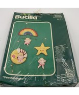 Bucilla Celestial Angels Rainbow Stars Moon Jeweled Stitchery Ornaments Kit - $24.61 CAD