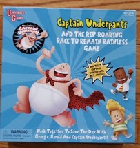 2017 University Games Captain Underpants Family Board Game Complete  - $29.09