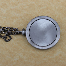 Pewter Keepsake Pet Memory Charm Cremation Urn with Chain - Canvas - $99.99
