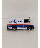 Hot Wheels 1976 Postal Van/Mail Carrier, white with red and blue stripes - $15.00