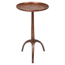 47th &amp; Main Modern Round Metal End or Side Table for Living Room, 13.5&quot; Diameter - £121.55 GBP
