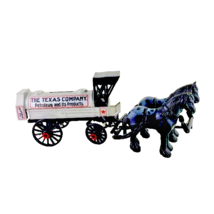 Texaco Horse and Tanker Die-Cast Bank with Key 1991 Edition - £16.65 GBP