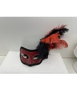 La Maschera Del Galeone Hand Painted Venetian Masquerade Mask Venice Italy - $48.55 CAD
