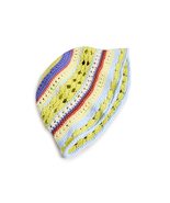 Ganni Women's Knit Hat, Heather, Print, M-L - $118.80