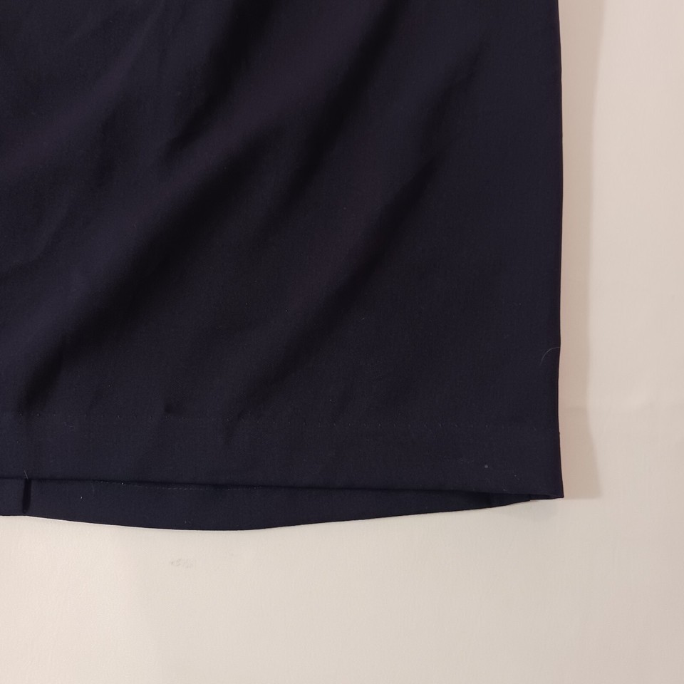 Laura Scott Women's Back Zip & Slit Blue Skirt Size 20W Waist 36" Made In USA Item image 5