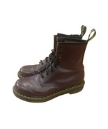 Dr. Martens 1460 Purple Smooth Leather Lace Up Combat Boots Women&#39;s Size 8 - $109.74 CAD