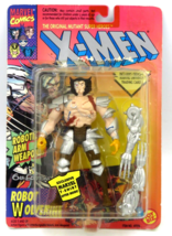 Marvel Uncanny X-Men ROBOT WOLVERINE Albert 6th EDITION ToyBiz 1994 X-force - £11.83 GBP