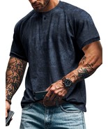 Men&#39;s Full Size Round Neck Short Sleeve T-Shirt Plus Size - €27,05 EUR