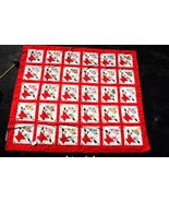 Vtg Patchwork Pattern Floral &amp; Butterfly King Quilt Measures 76x89 In. B... - $150.00