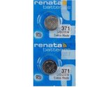 Renata 371 SR920SW Batteries - 1.55V Silver Oxide 371 Watch Battery (10 ... - £3.98 GBP+