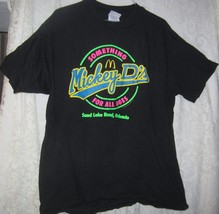 Vintage McDonald’s Mickey D’s Sand Lake Road Orlando  T-Shirt L - $83.60