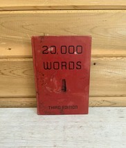 20,000 Words Vintage 1951 Pocket Book Dictionary - $578.71 MXN