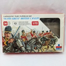 ESCI Napoleonic Wars Waterloo 1815 Scots Greys British Calvary *INCOMPLETE* - $177.85 MXN
