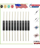 Reliable 10-Pack Reed Switches - IP54 Rated Magnetic Contacts for Electr... - $262.96 MXN