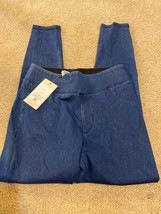 Halara Magic Womens L Stretchy Pull-on Light Denim Pants jeans faux Pockets - £25.44 GBP