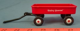 Vtg Dairy Queen 1991 Radio Flyer Miniature Red Wagon Promo Mini Cake Topper - £12.51 GBP