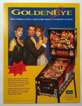 Golden Eye 007 James Bond Pinball FLYER Original 1995 Game Promo Art Promo - £14.92 GBP
