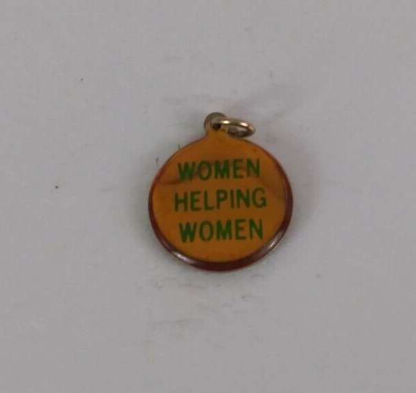 Vintage Women Helping Women Necklace/Bracelet Charm - $7.43