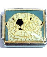 Otter Italian Charm Bracelet Jewelry Link [Jewelry] - £7.14 GBP