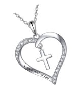 Baptism Gifts for Girls I am a Child of God Cross Pendant 16 - £87.61 GBP