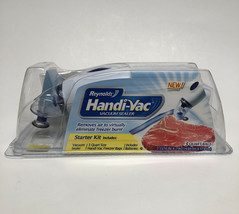 Reynolds Handi-Vac Vacuum Sealer Starter Kit w/ Batteries Freezer Bag New - £12.96 GBP