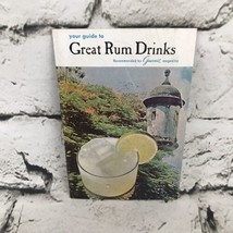 PUERTO Rico RUM Pocket Guide Great Rum Drinks vintage 19 Page booklet - £6.31 GBP
