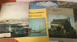 CIVIL WAR TIMES ILLUSTRATED lot of 5 vintage 1980-1981 issues reading copies set - £12.65 GBP