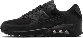 Nike Womens Air Max 90 Shoes Size 11 Color Black - £140.43 GBP