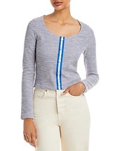 Aqua Stretch Tweed Top - £21.31 GBP