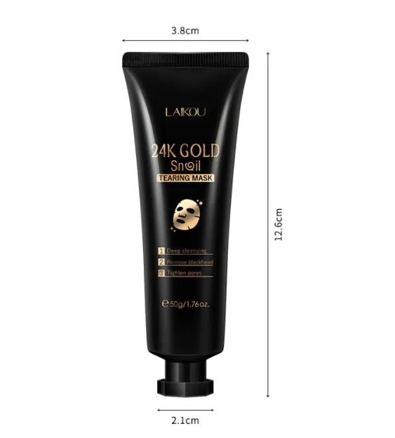 Gold Foil Snail Tear-Off Mask Hydrating - $29.83 CAD