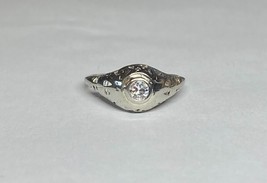 Authenticity Guarantee

Vintage 1950&#39;s 18 Karat White Gold and 1/5 Carat... - $701.25