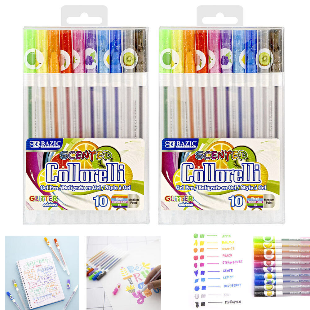 21 Pc Coloring Book Set Washable Markers Fine Tip Pens Drawing