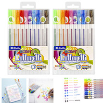 20 Set Scented Gel Pens Glitter Color More Ink Fruit Flavors Pen Colorin... - $26.99