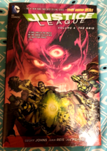 Justice League Volume 4 The Grid DC Comics Hardcover New 52 2014 comic book reis - £4.45 GBP