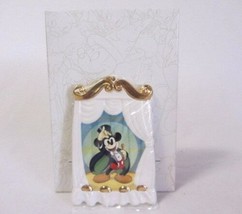 DISNEY COLLCTOR&#39;S SOCIETY MICKEY MOUSE ON WITH THE SHOW 1997 HOLIDAY ORN... - $27.87