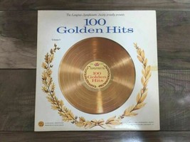 Vintage Longines Symphonette Society&#39;s 100 Golden Hits Volume 3 Record Vinyl LP - £10.74 GBP