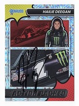 Autographed Hailie Deegan 2022 Donruss Racing Action Packed (#1 Monster Truck Se - £53.95 GBP