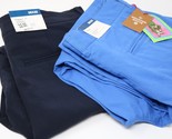 Houston White Adult Essential Blue Chino Pants &amp; Navy Jogger Pants 38x32... - $29.67